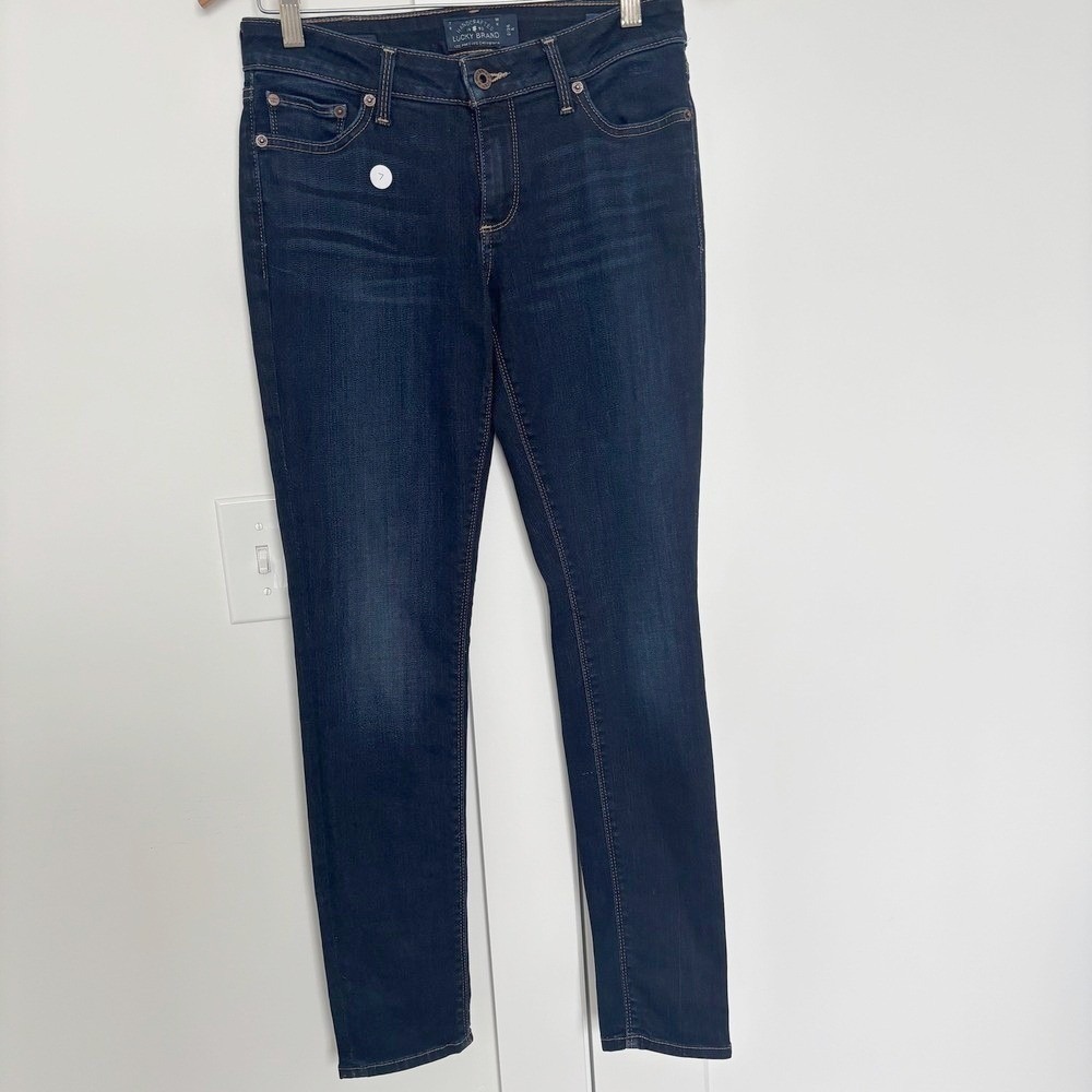 Lucky Brand Lolita Skinny Jeans Twilight Blue Premium Denim Ankle Women‎ 2/26
